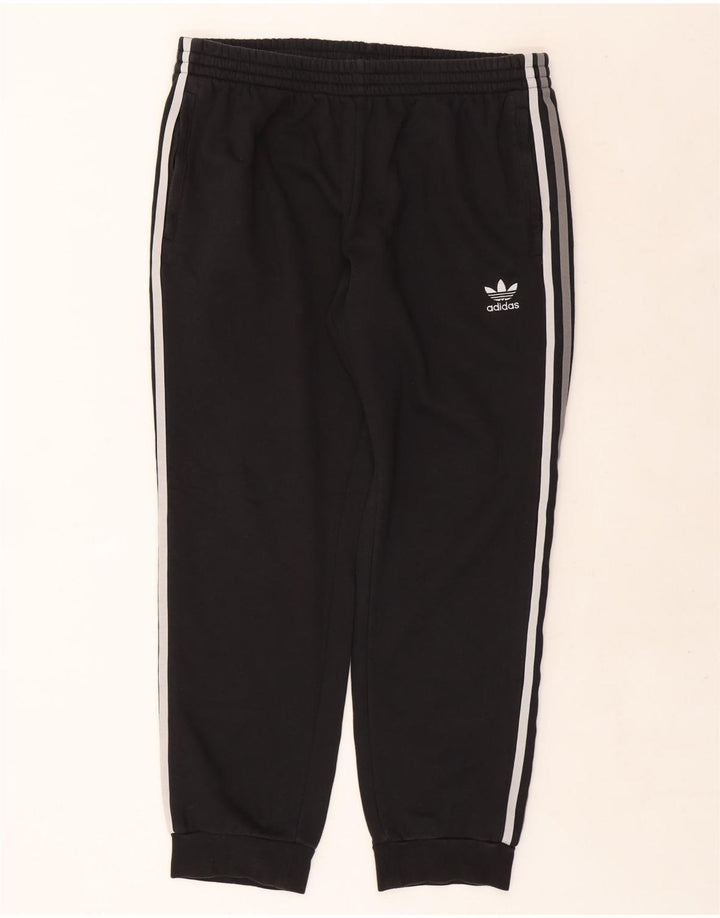 Pantaloni de trening Adidas pentru bărbați Joggeri XL bumbac negru