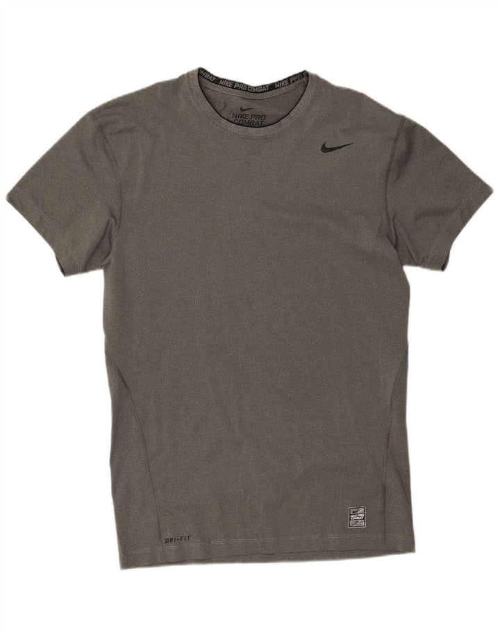 Tricou de compresie Nike pentru bărbați Top 2XL, gri poliester cu pete