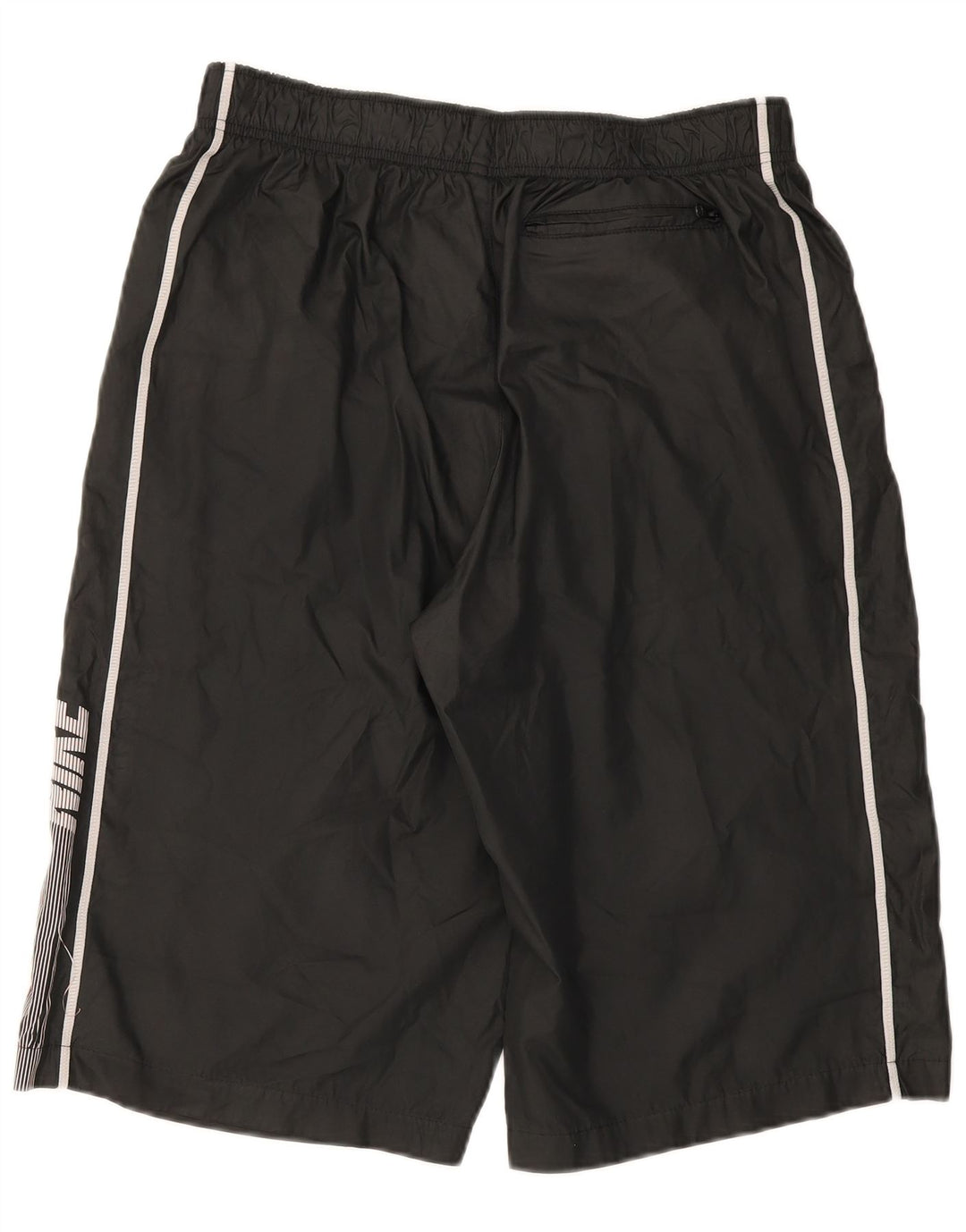 Pantaloni scurți sport grafic Nike pentru bărbați, mari, negru, din poliester