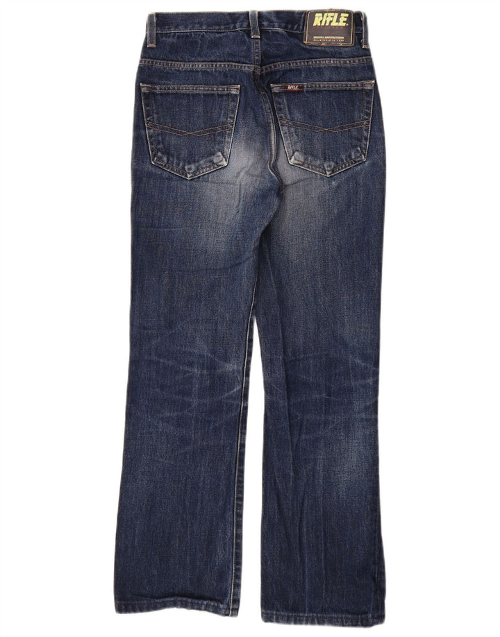 Blugi pentru bărbați Rifle Bootcut W28 L28 Bumbac albastru
