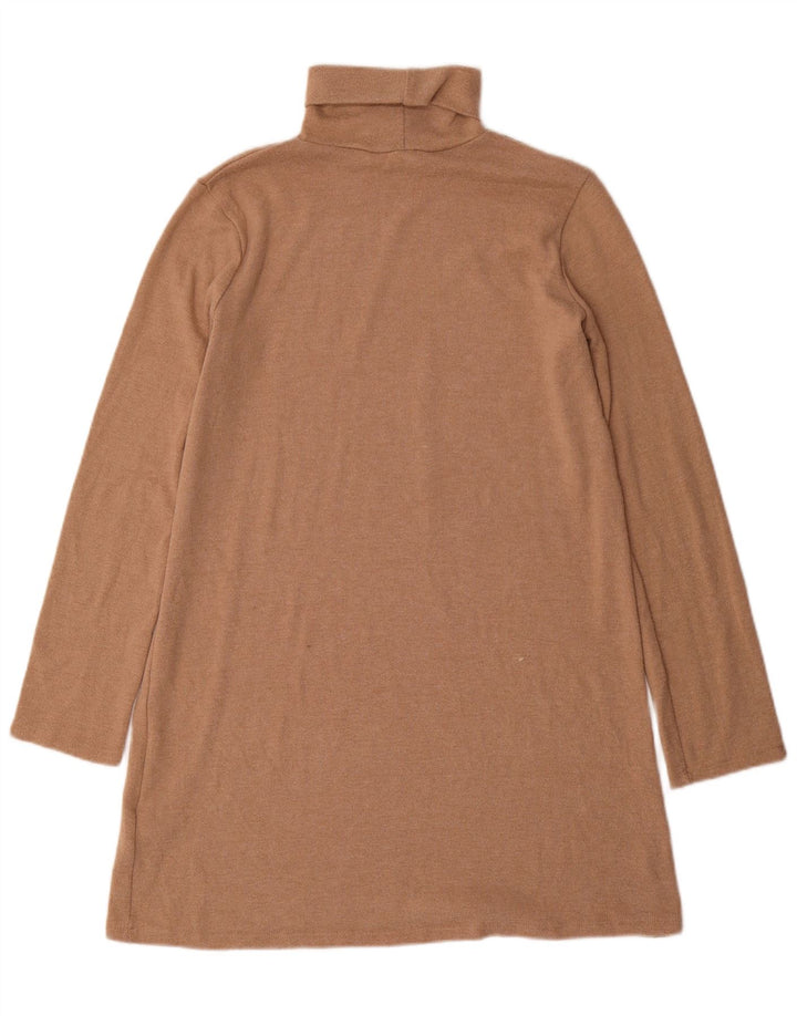 Rochie Pulover pentru Damă Zara UK 14 Maro Mediu Poliester