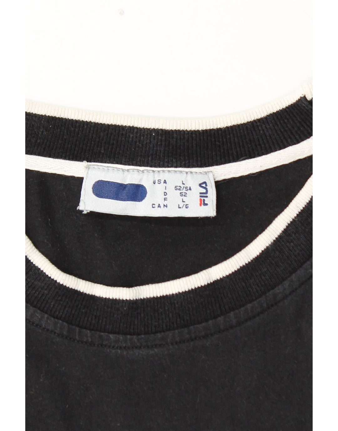 Tricou grafic pentru bărbați FILA Top mare negru