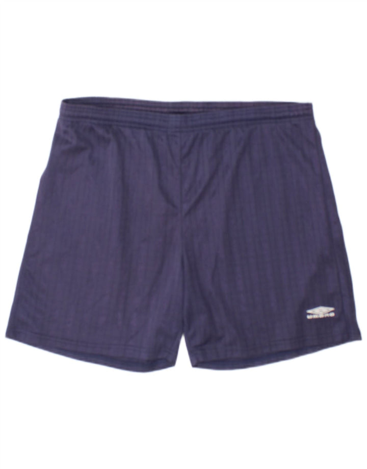 Pantaloni scurți sport Umbro pentru bărbați, mari, albastru, poliester