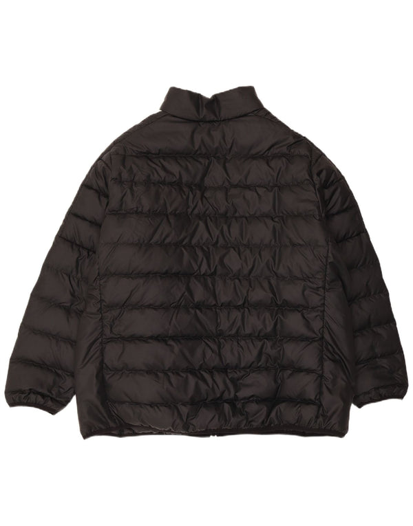 Jachetă căptușită pentru femei Adidas, cu ajustare largi, UK 20/22 XL, poliester, negru