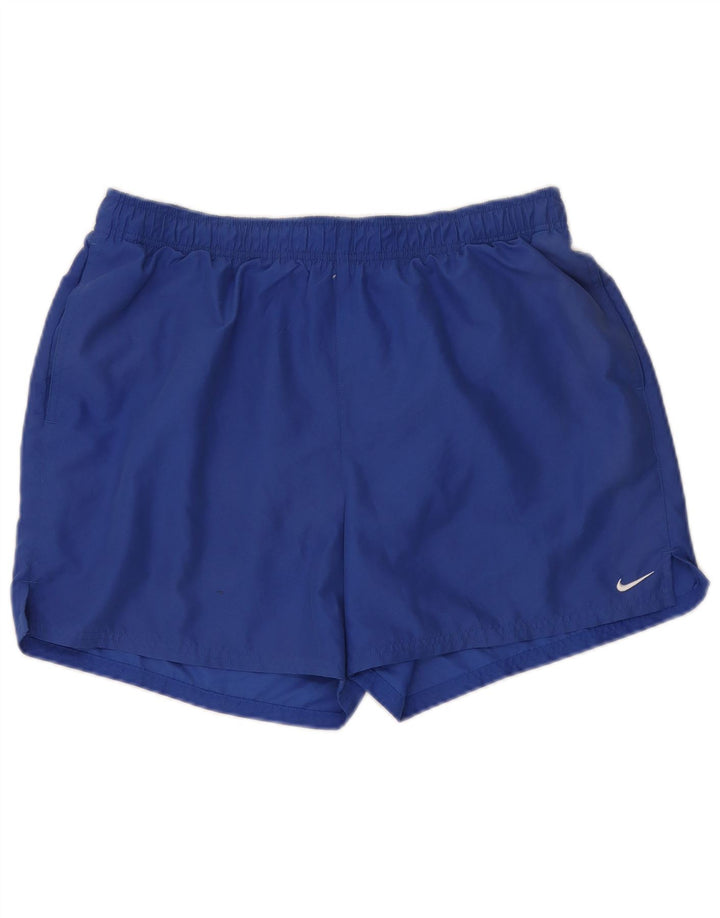Pantaloni scurți sport Nike pentru bărbați XL, albastru, poliester
