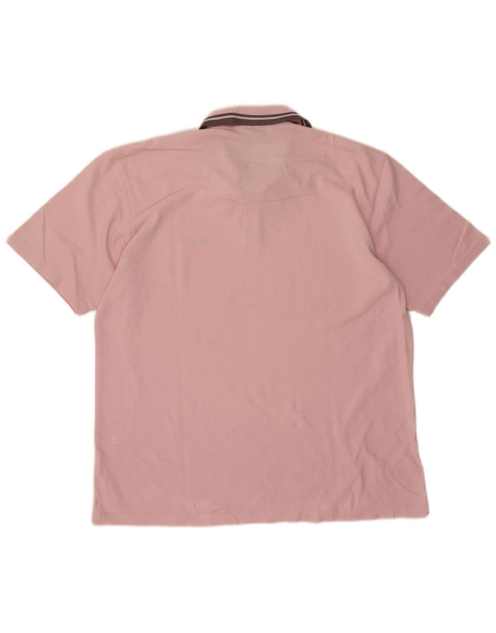 Tricou polo pentru bărbați Wrangler XL bumbac roz