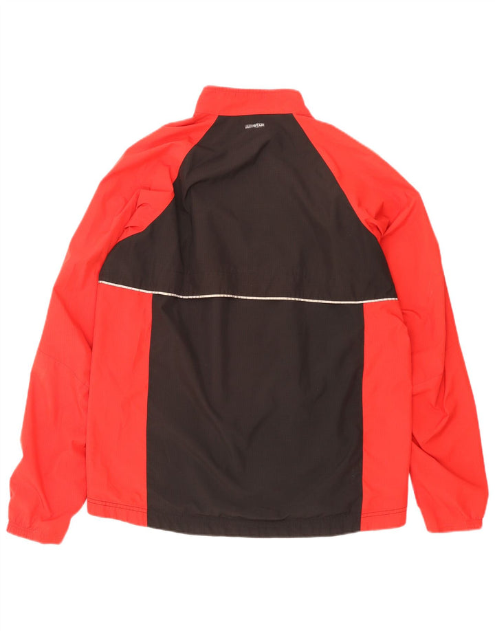 Jachetă de ploaie pentru bărbați Adidas UK 40, mare, roșu, poliester color bloc
