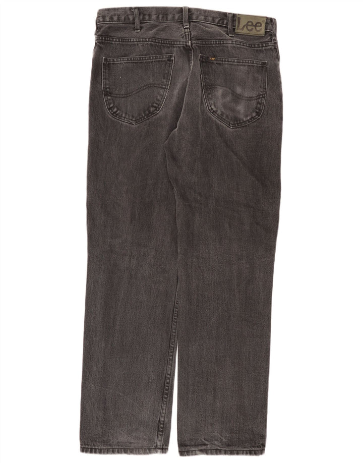 Blugi Lee Brooklyn Straight pentru bărbați W34 L30 bumbac gri
