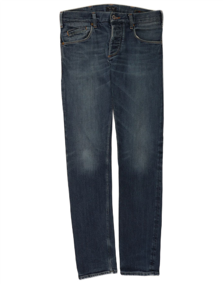Blugi slim pentru femei Armani W29 L34 Bumbac albastru