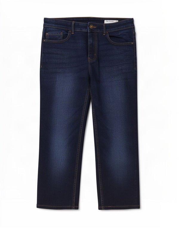 Blugi drepti pentru femei Marks & Spencer UK 12 Medium W30 L19 Bleumarin