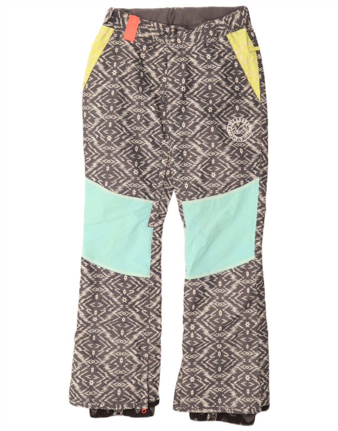 Pantaloni de schi pentru femei Billabong UK 14 Medium Gri Geometric Poliester