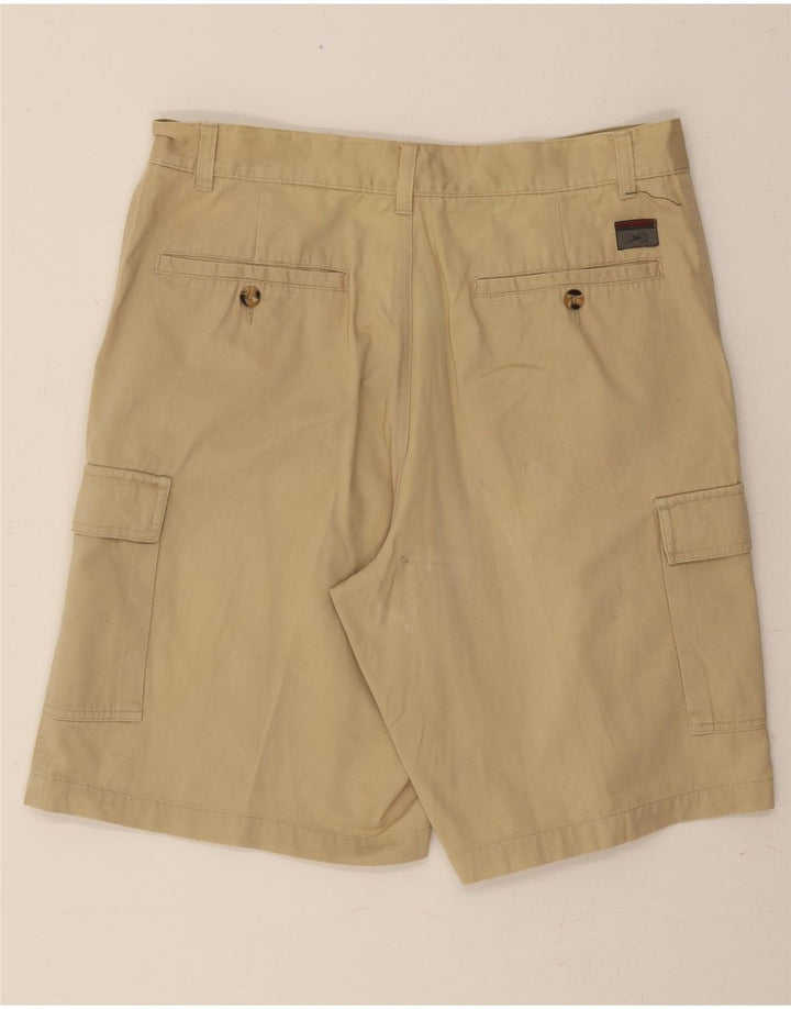 SORBINO Mens Cargo Shorts IT 52 XL W34  Beige Cotton Vintage Sorbino and Second-Hand Sorbino from Messina Hembry 