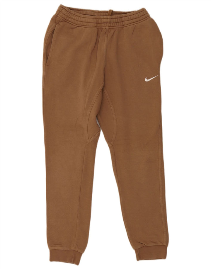 Pantaloni de trening Nike pentru bărbați Joggeri mici, bej, bumbac