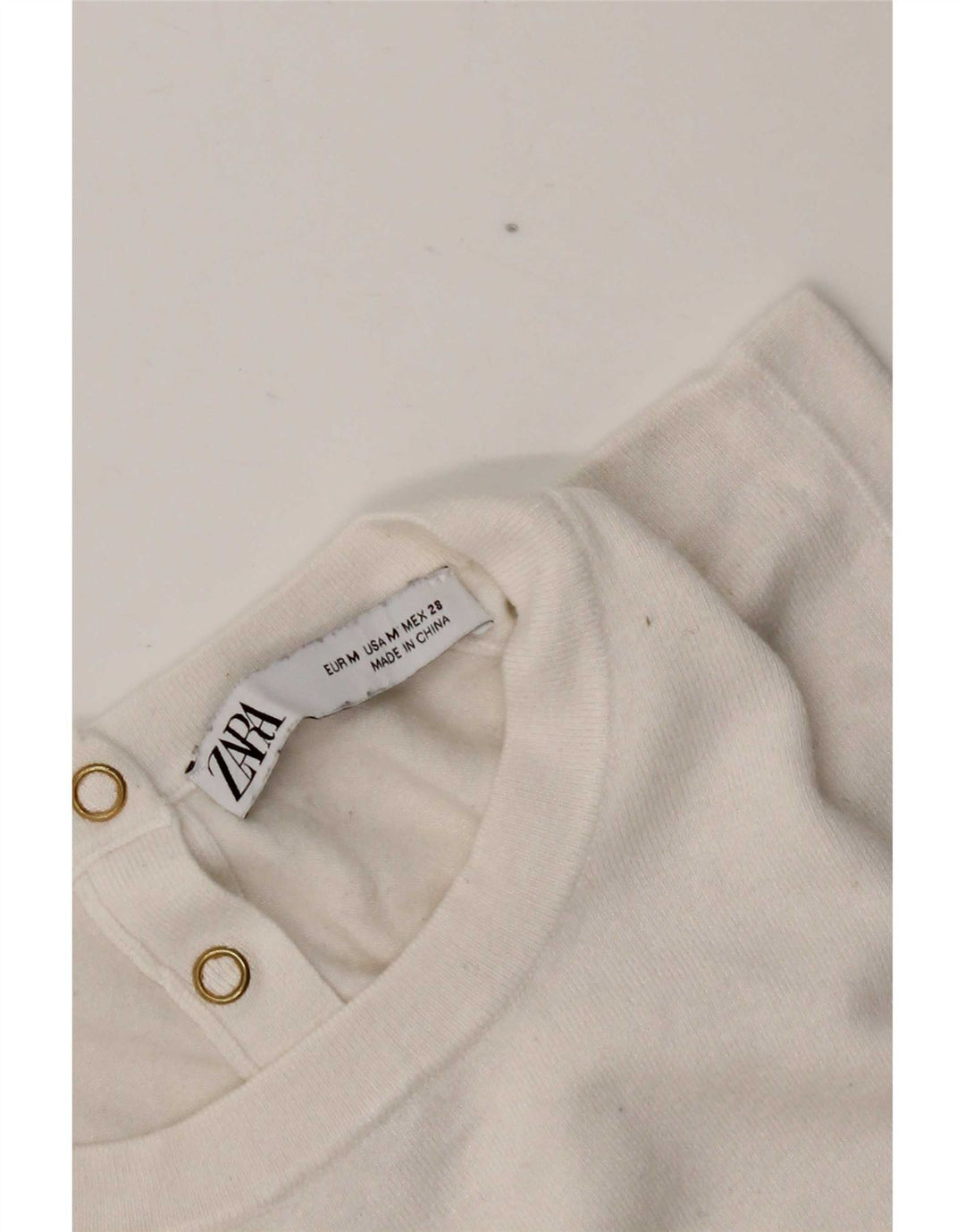 Vestă pentru femei Zara UK 12 Medium White