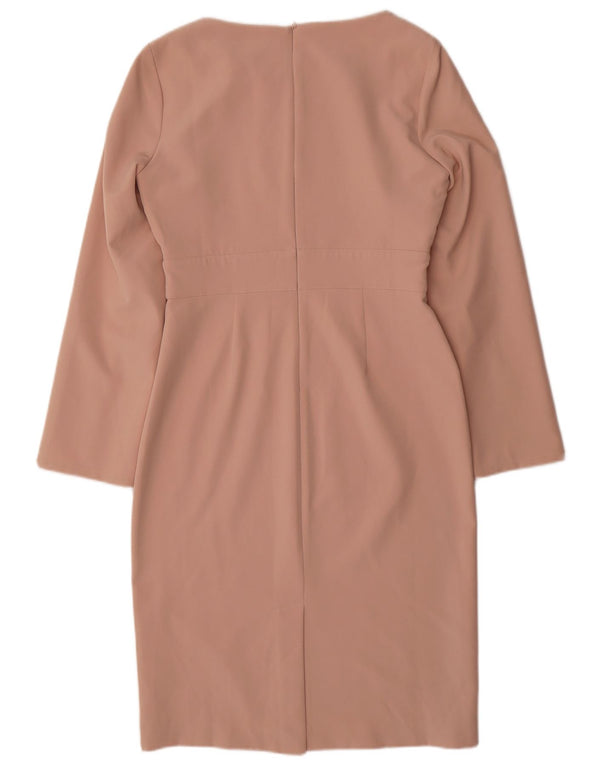 COAST Rochie cu mâneci lungi pentru femei UK 12 Poliester roz mediu