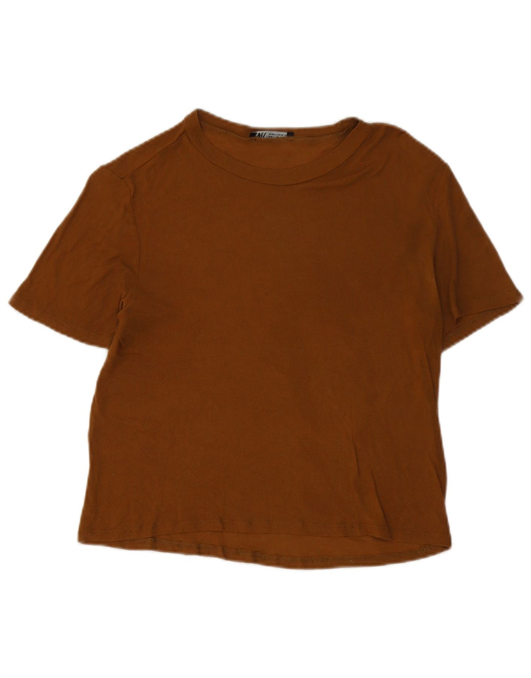 Tricou pentru femei Zara UK 14 Maro mare