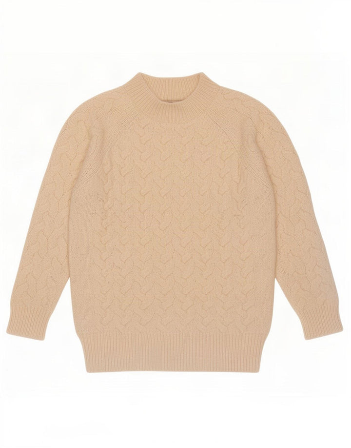 Pulover cu gât țestoasă pentru femei Marks & Spencer UK 14 Bej mediu