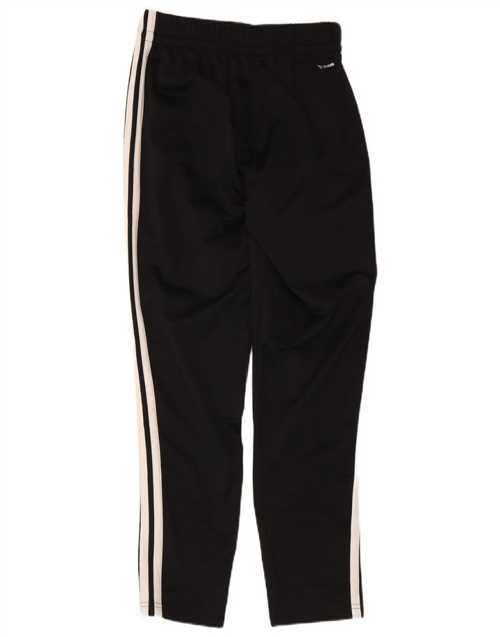Pantaloni de trening Adidas baieti 13-14 ani poliester negru
