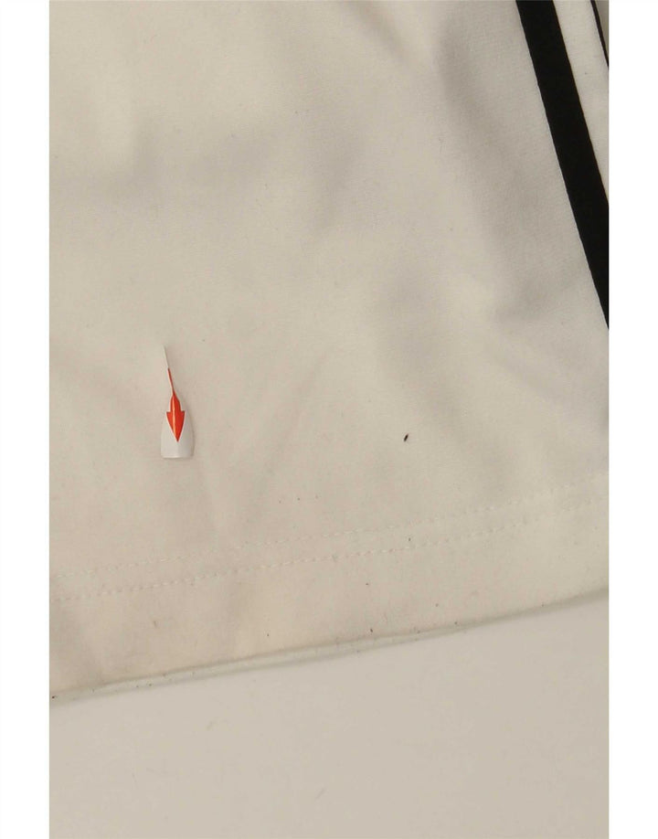 Pantaloni de trening pentru bărbați Adidas UK 38/40 Poliester alb mediu