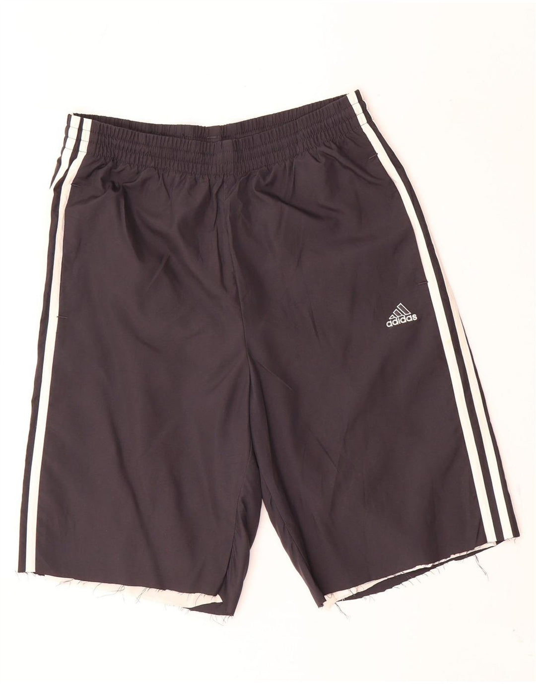 Pantaloni scurți sport Adidas pentru femei UK 10 Small Negru Poliester