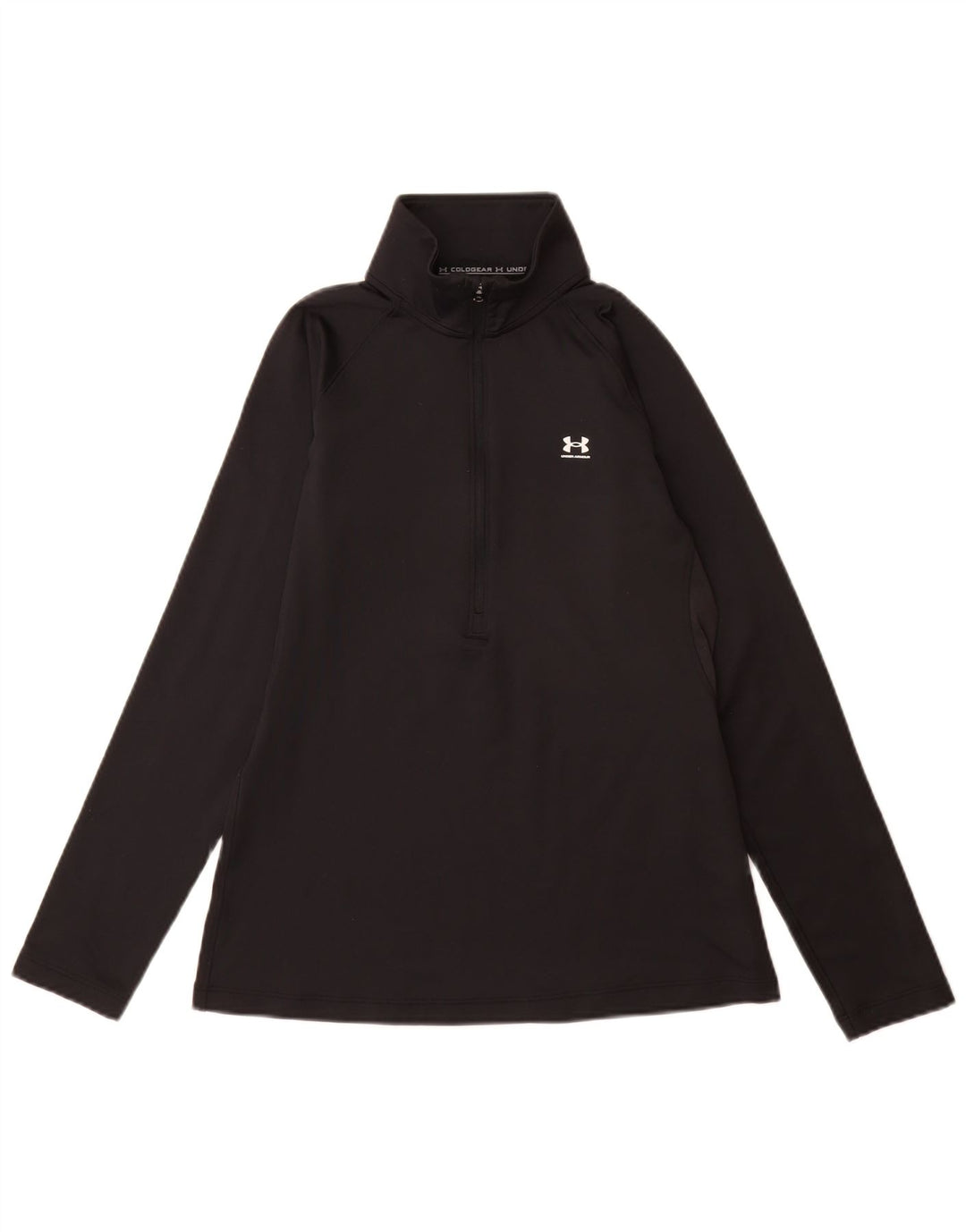 Top de trening Under Armour pentru femei Cold Gear Pullover UK 10 Small Black