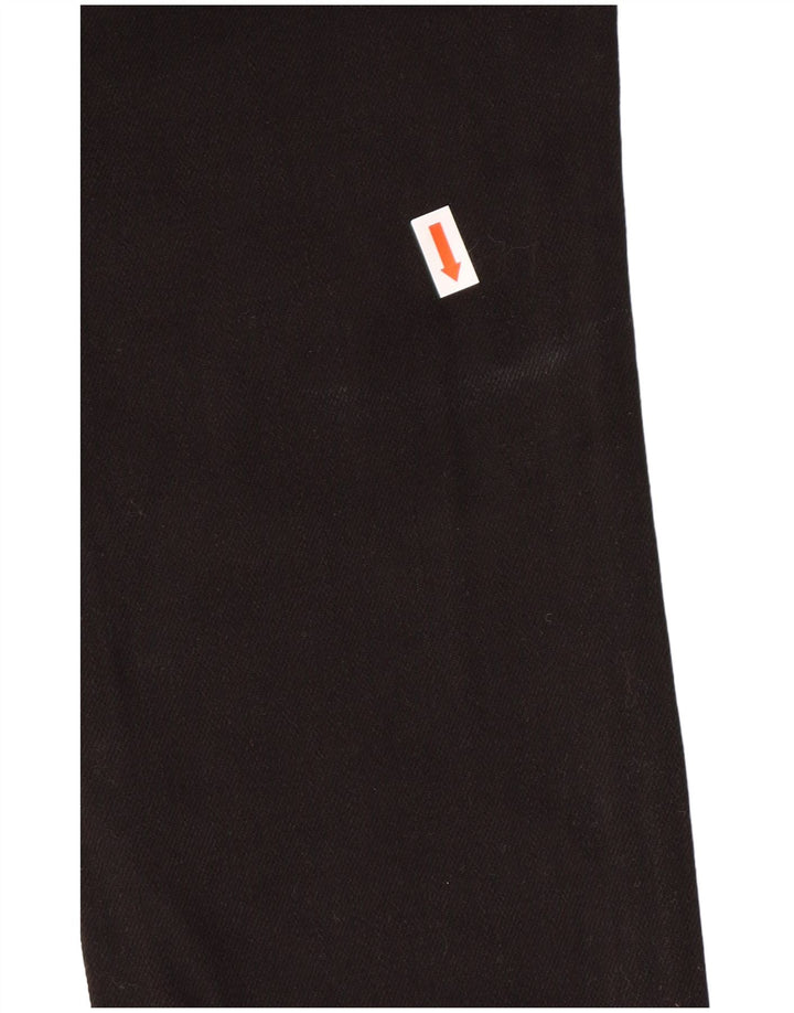 CALVIN KLEIN Blugi subțiri cu talie înaltă pentru femei W26 L30 bumbac negru