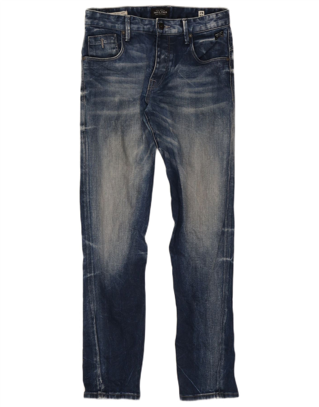 Jack & Jones Mike Straight Jeans pentru bărbați W29 L32 bumbac albastru