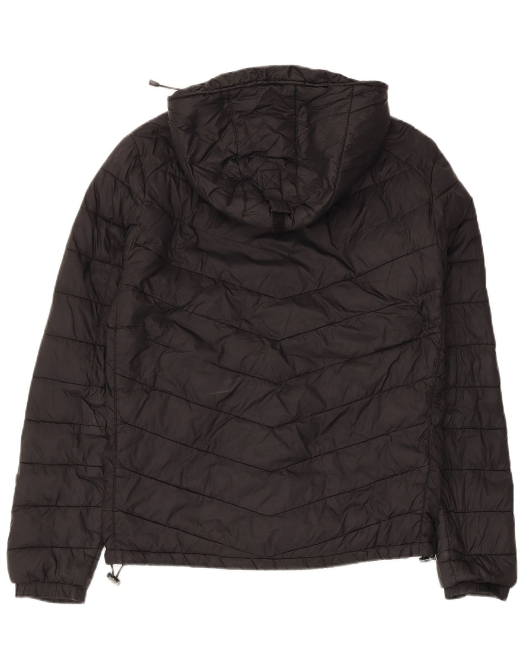 Jachetă căptușită cu glugă pentru bărbați ZARA UK 36 Small Black