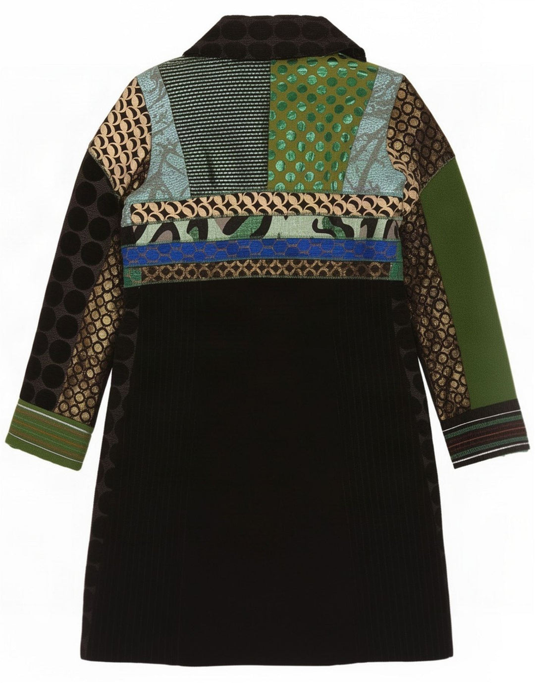 Desigual Pardesiu pentru femei EU 38 Medium Multicolor Patchwork