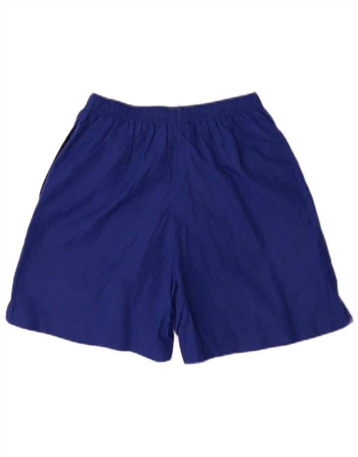Pantaloni scurti sport Umbro pentru bărbați, poliester mici, albastru