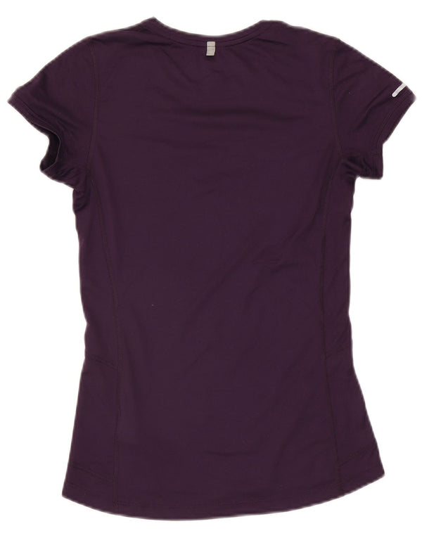 Tricou Nike Dri Fit pentru femei Top UK 6 XS Violet Poliester