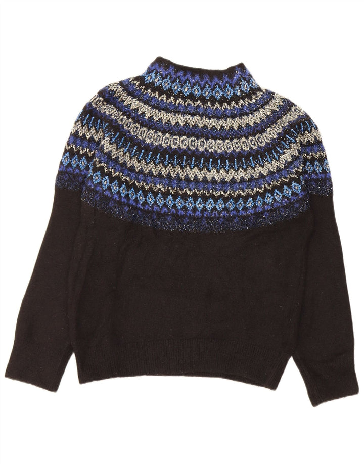 Pulover cu gât țestoasă pentru femei Marks & Spencer UK 10 Mic Negru