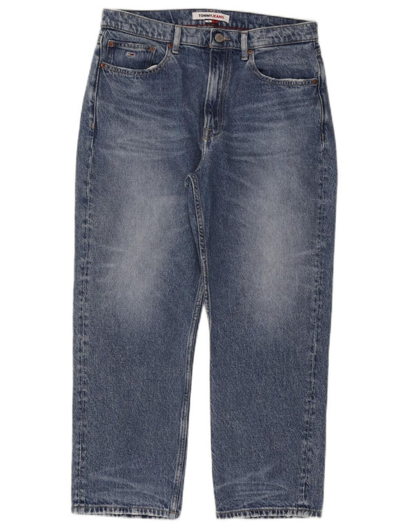 TOMMY HILFIGER Blugi tăiați pentru femei W31 L25 Bumbac albastru