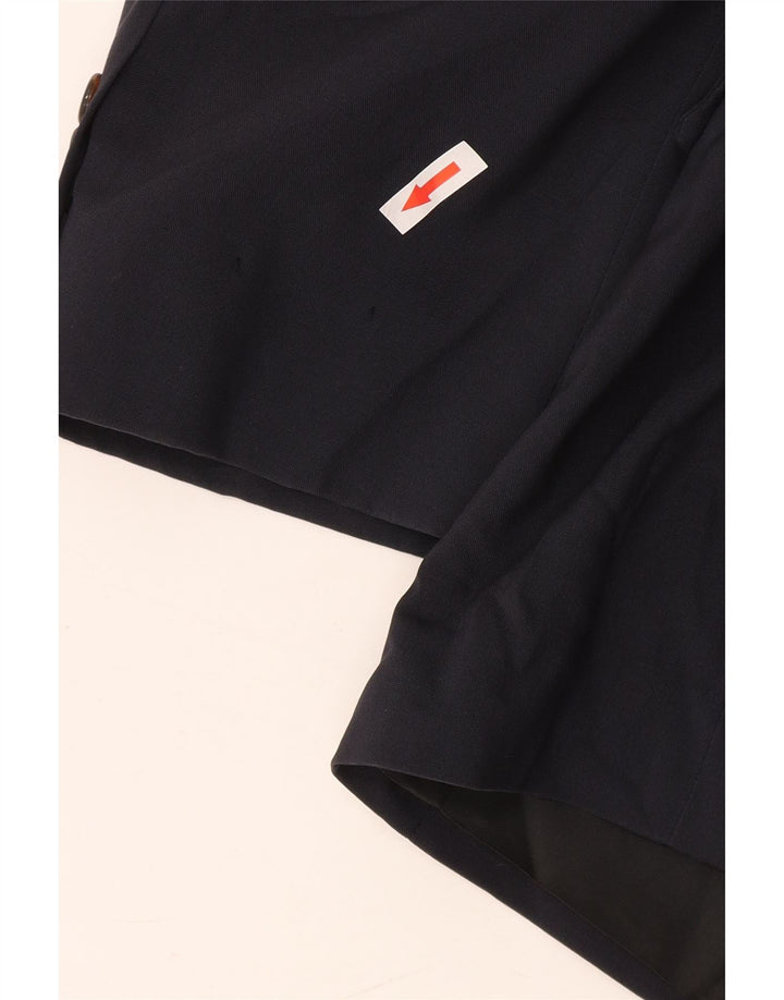 Jachetă pentru bărbați Brooks Brothers, cu 2 nasturi, UK 40 Lână mare, albastru bleumarin