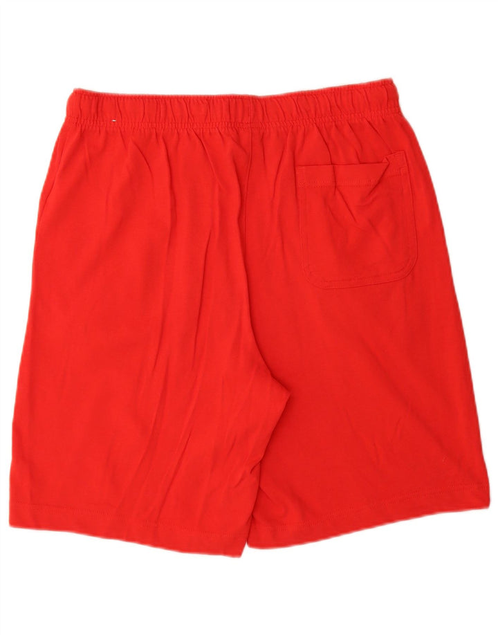 Pantaloni scurți sport Nike pentru bărbați, mare, roșu, bumbac