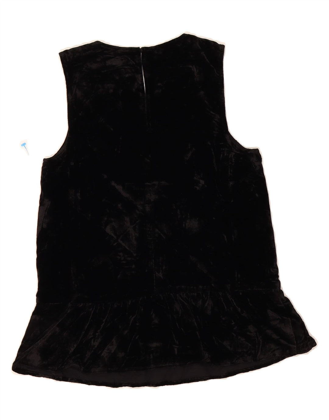 J. CREW Womens Sleeveless Blouse Top US 00 2XS Black Viscose Vintage J. Crew and Second-Hand J. Crew from Messina Hembry 
