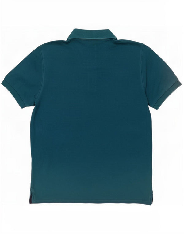 Joules Mens Classic Fit Polo Shirt Medium Blue Cotton
