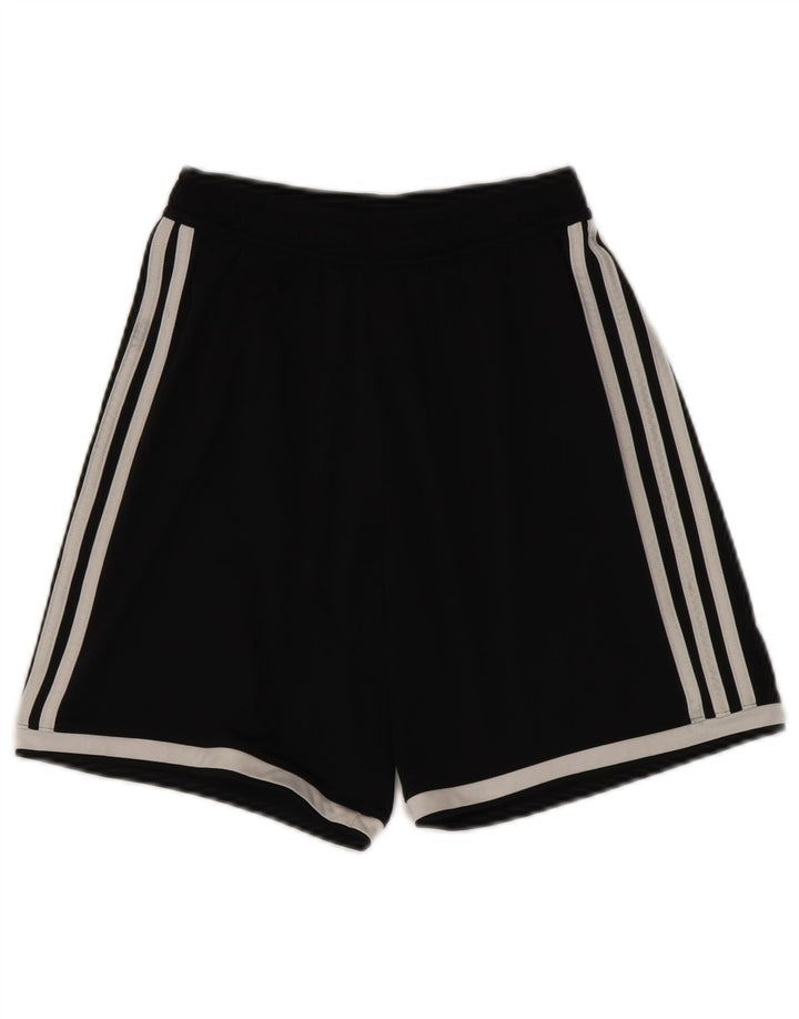 Pantaloni scurți sport adidas Climalite pentru bărbați, poliester negru mic