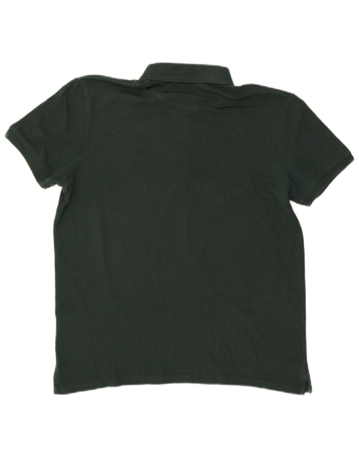 Tricou polo pentru bărbați Lyle & Scott, bumbac verde mare