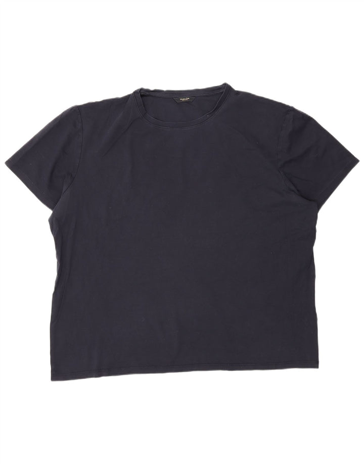 Massimo Dutti Tricou Bărbați Top 2XL Bleumarin