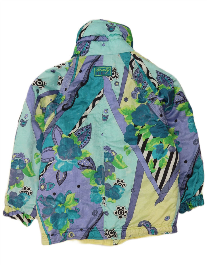 Jachetă Windbreaker pentru femei Ninety Eight UK 18 XL, multicoloră, florală