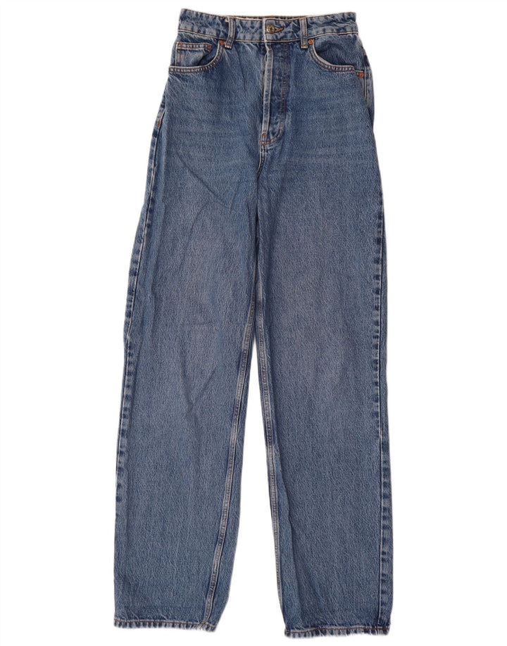 Blugi drepti pentru femei Topshop L26 L30 Bumbac albastru