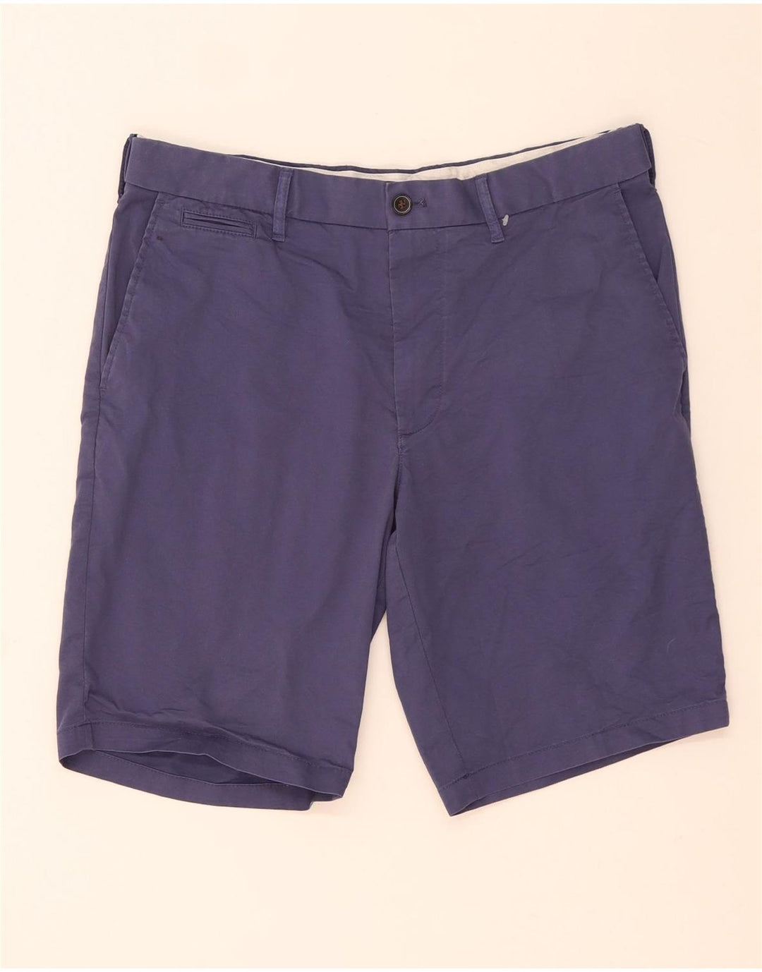 Pantaloni scurți chino pentru bărbați Marks & Spencer W34, mari, albastru, bumbac