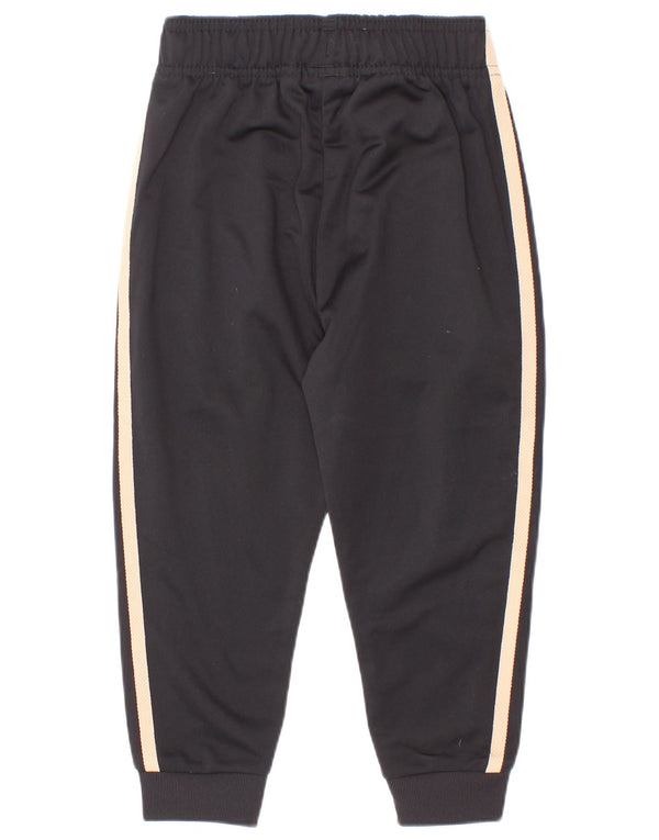 Pantaloni de trening Adidas baieti Joggeri 3-4 ani poliester negru