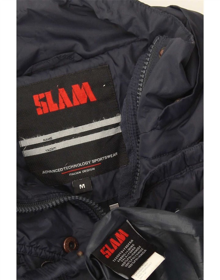 Jachetă căptușită Slam pentru femei UK 14 Medium Bleumarin Poliamidă