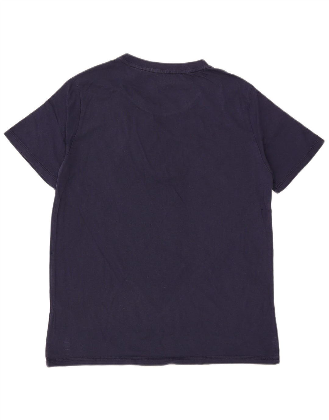 Tricou grafic pentru bărbați GUESS Top mare din bumbac bleumarin