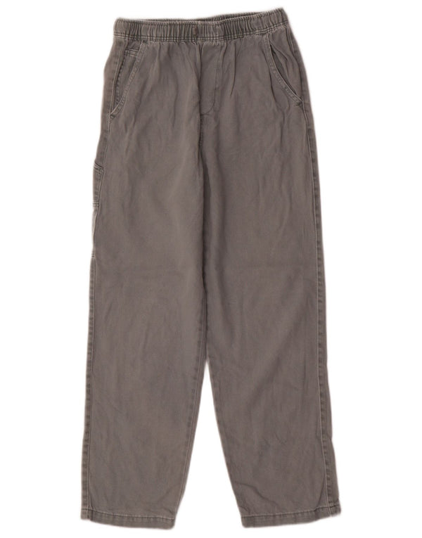 Pantaloni cargo drepti pentru băieți Zara 13-14 ani L28 L27 bumbac gri