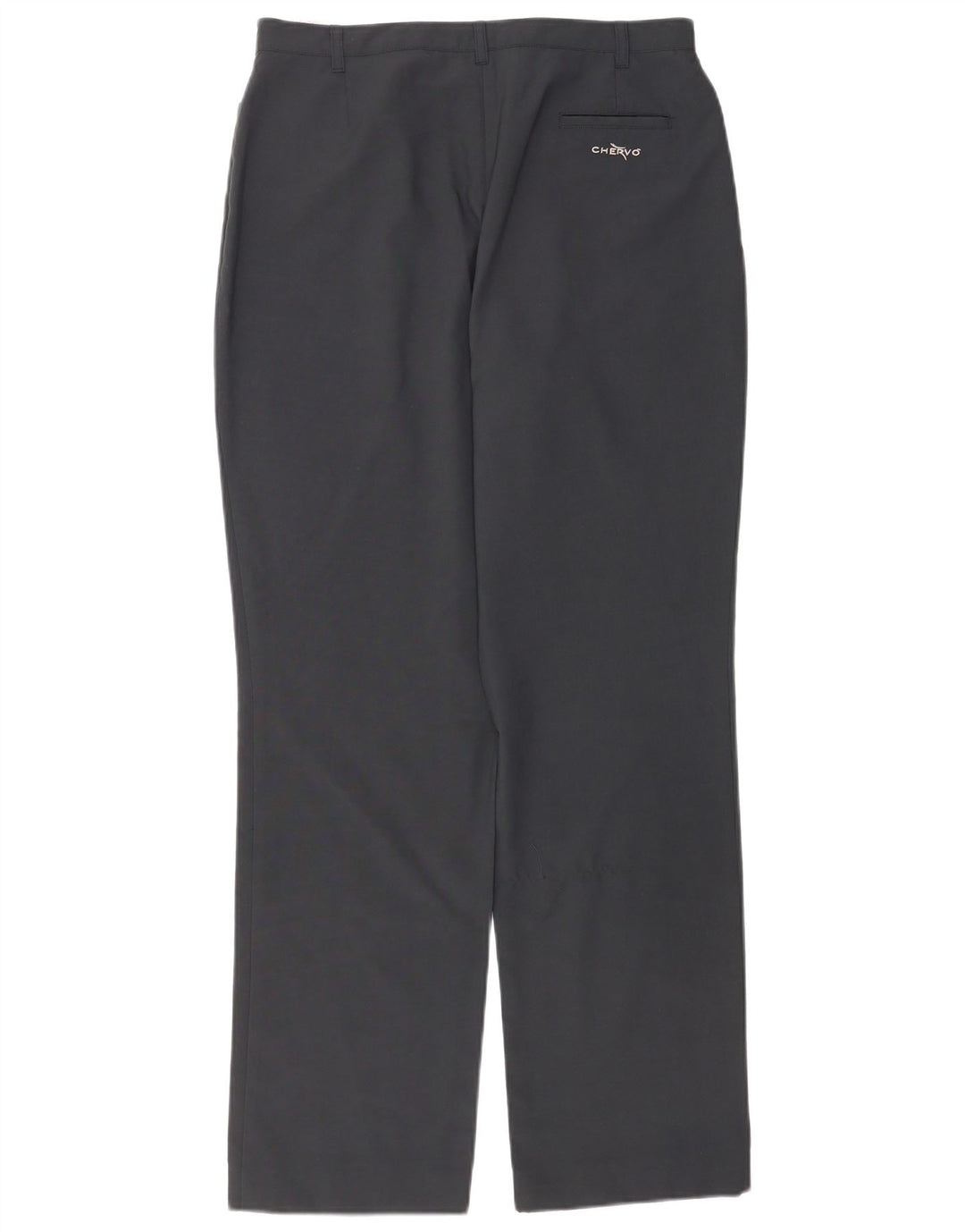 Pantaloni casual drepti pentru femei Chervo L30 L32 Poliester negru