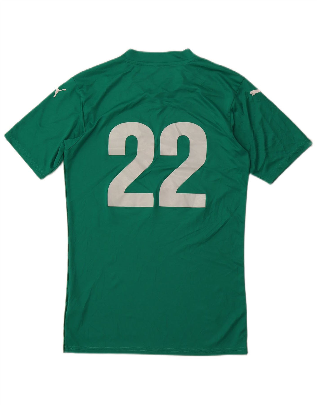 Tricou grafic PUMA pentru bărbați Top mic verde poliester geometric