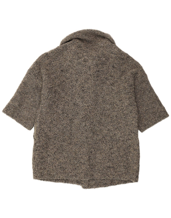 Pulover cardigan supradimensionat pentru femei Liu Jo UK 10 Mic Gri Modern
